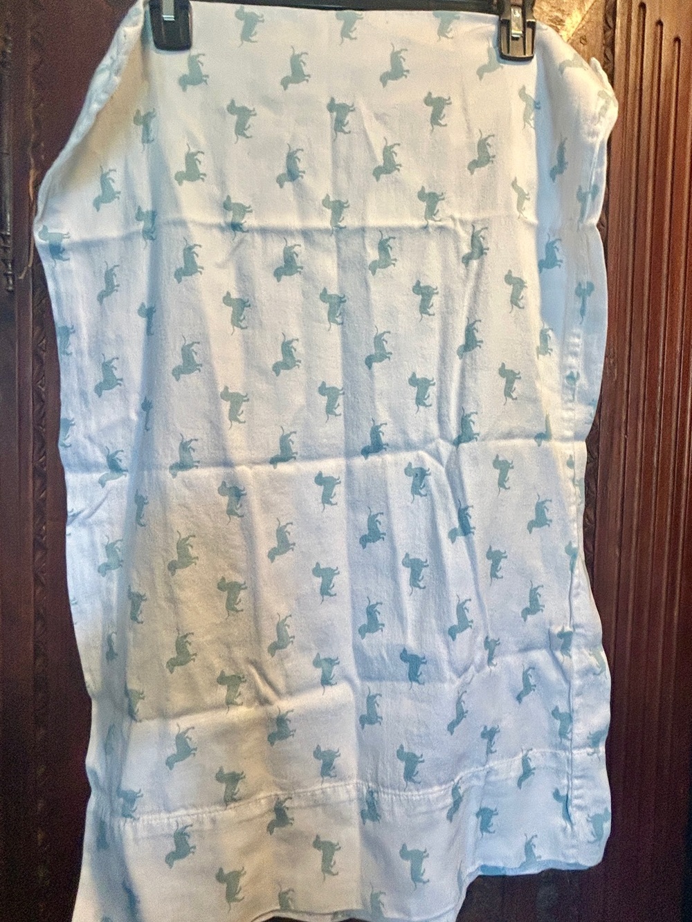 Blue and white Dotson Print Pillowcase - Home Bedding